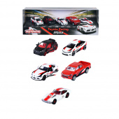 Majorette, Toyota Racerbil  5-Pack