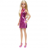 Barbie Fashionista - Rosa klänning hjärta utskärning Barbie Fashionista - Rosa klänning hjärta utskärning