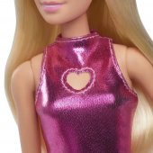 Barbie Fashionista - Rosa klänning hjärta utskärning Barbie Fashionista - Rosa klänning hjärta utskärning