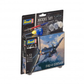 Revell Model Set - F4U-4 Corsair 1:72 - 65 Bitar Revell Model Set - F4U-4 Corsair 1:72 - 65 Bitar
